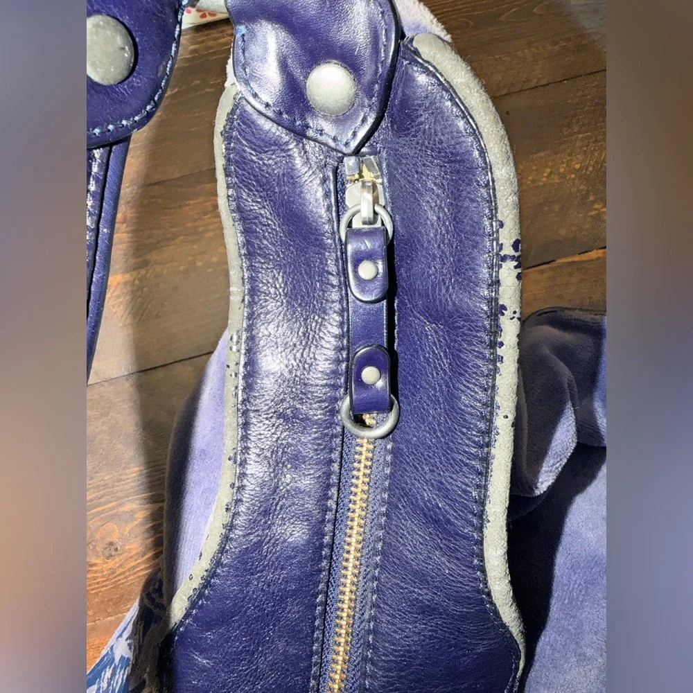 Vintage Blue Juicy Couture Purse Satchel Bag Handbag Y2K Velour - Live For Juicy